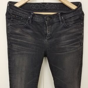 GoldSign skinny black jeans (us29)